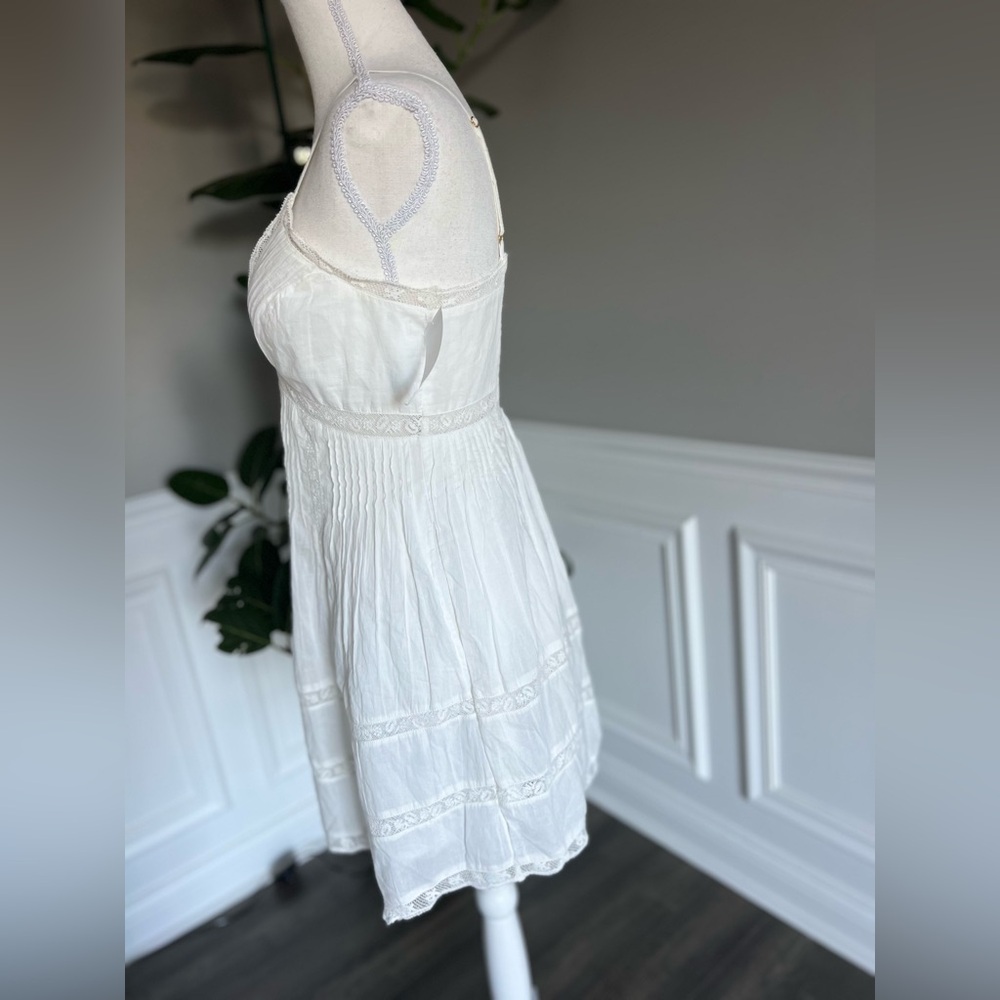 LoveShackFancy White Eyelet Mini Dress - Picture 11 of 14